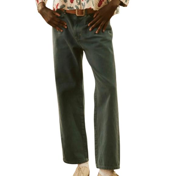 THE GREAT. Pants - NEW THE GREAT. billy jean in french blue